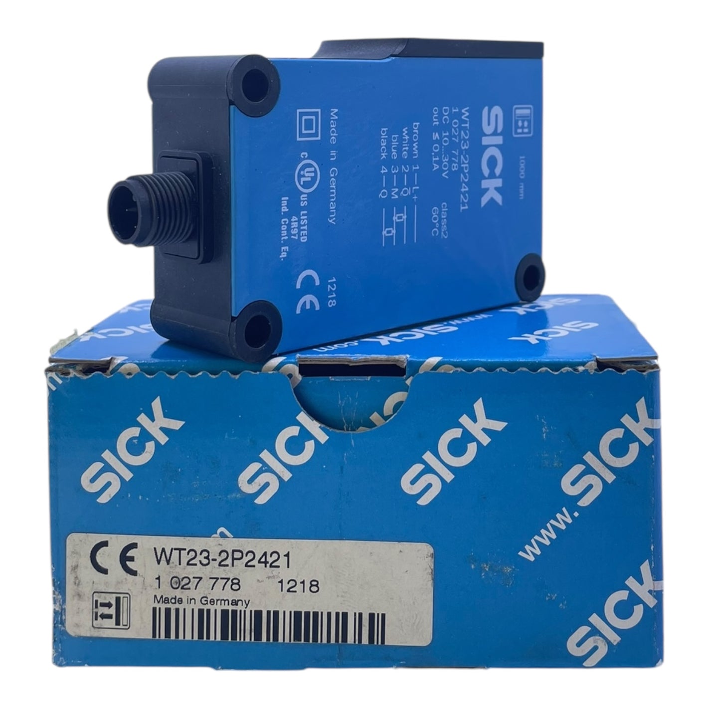 Sick Lichtschranke Sensor WT-23-2P2421 1027778 für den Industriellen Nutzen