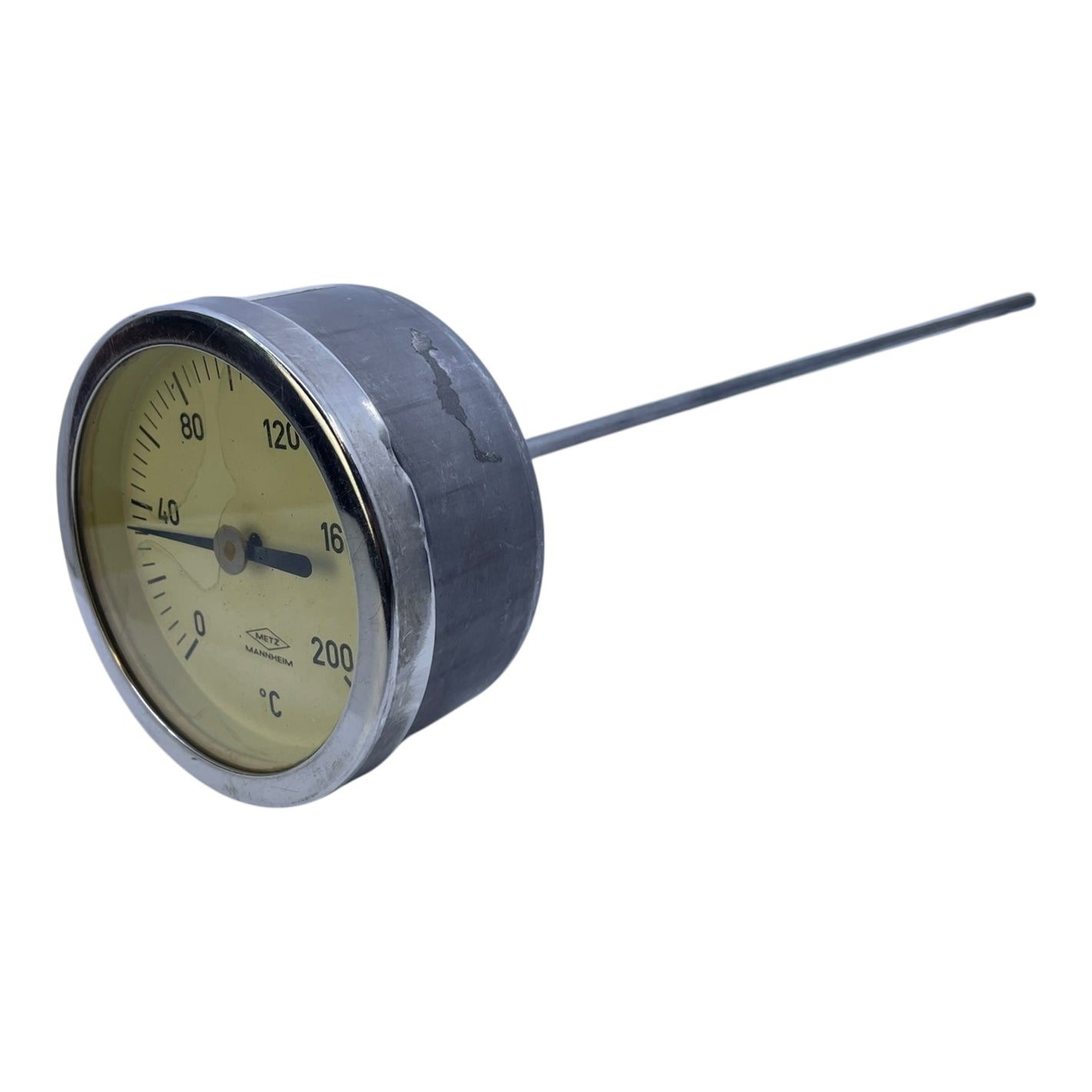 Metz Bimetall Thermometer 0–200 °C Einsteckthermometer| Einsteckthermometer Metz