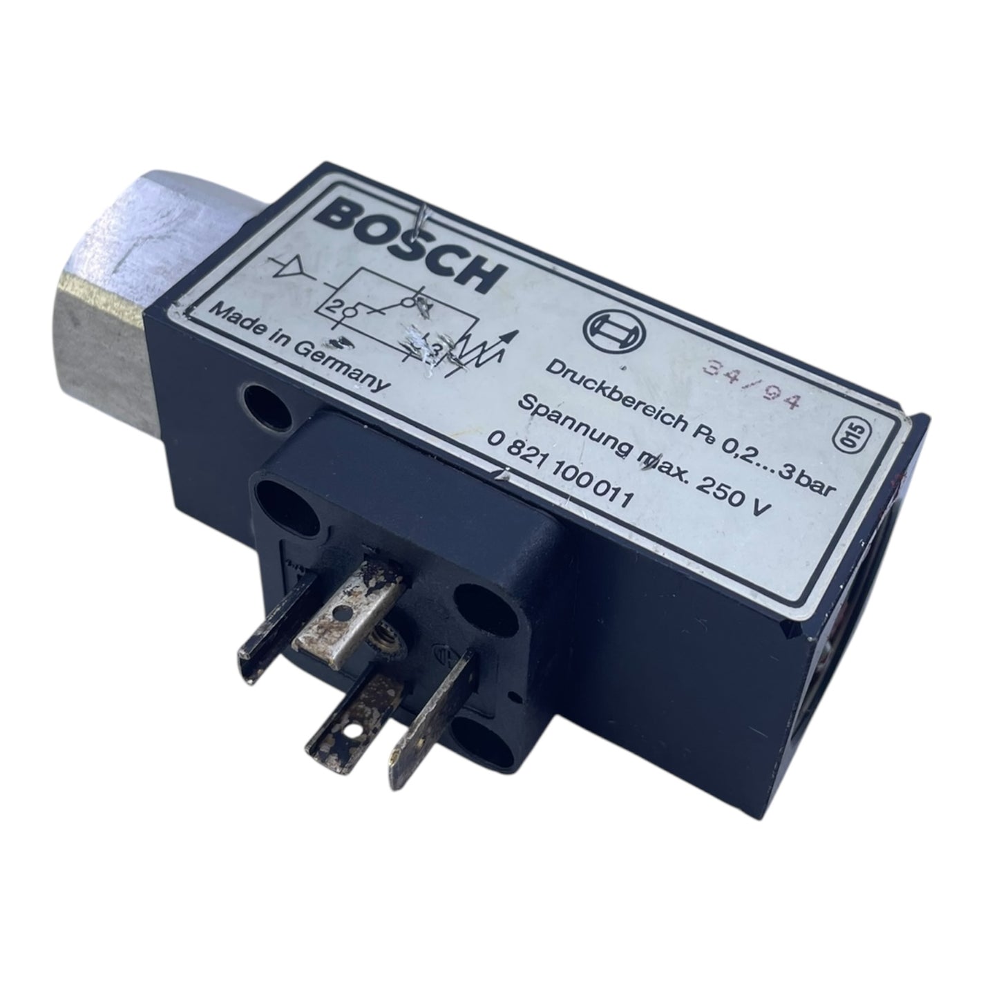 Bosch Druckschalter 0821100011 Druckschalter von Bosch für die Industrie