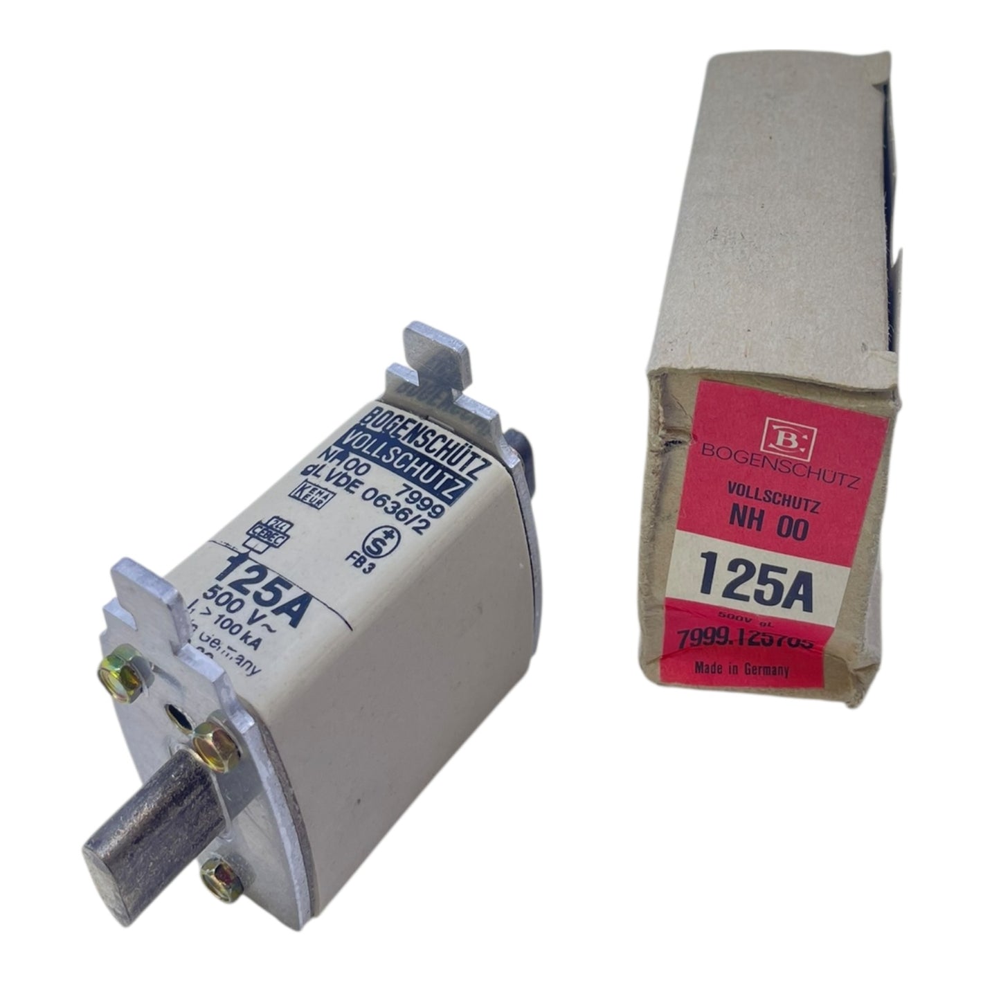 Bogenschütz Vollschutz Sicherungseinsatz NH00 125A Sicherungseinsatz Bogenschütz