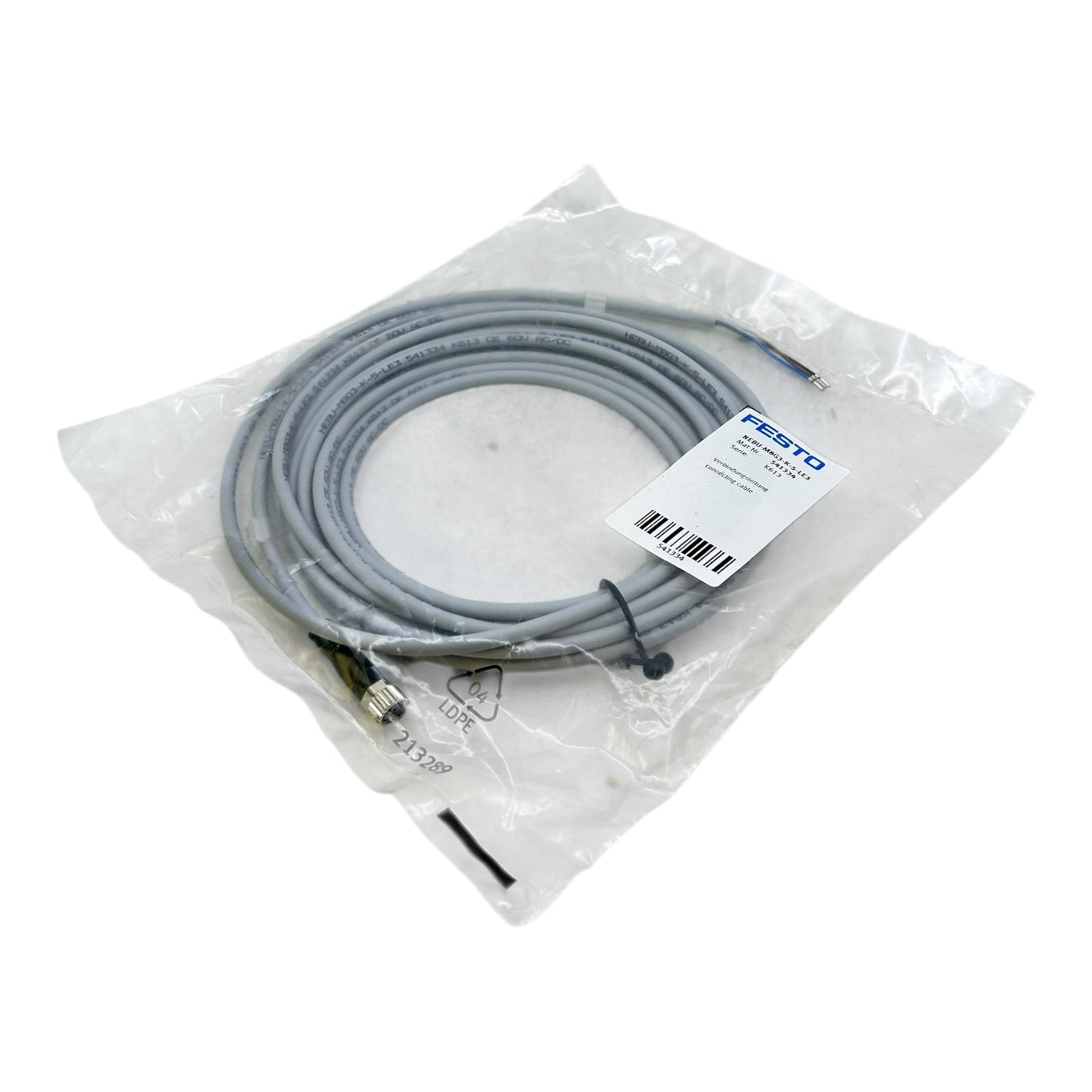 Festo Verbindungsleitung NEBU-M8G3-K-5-LE3 541334 Geeignet für die Industrie