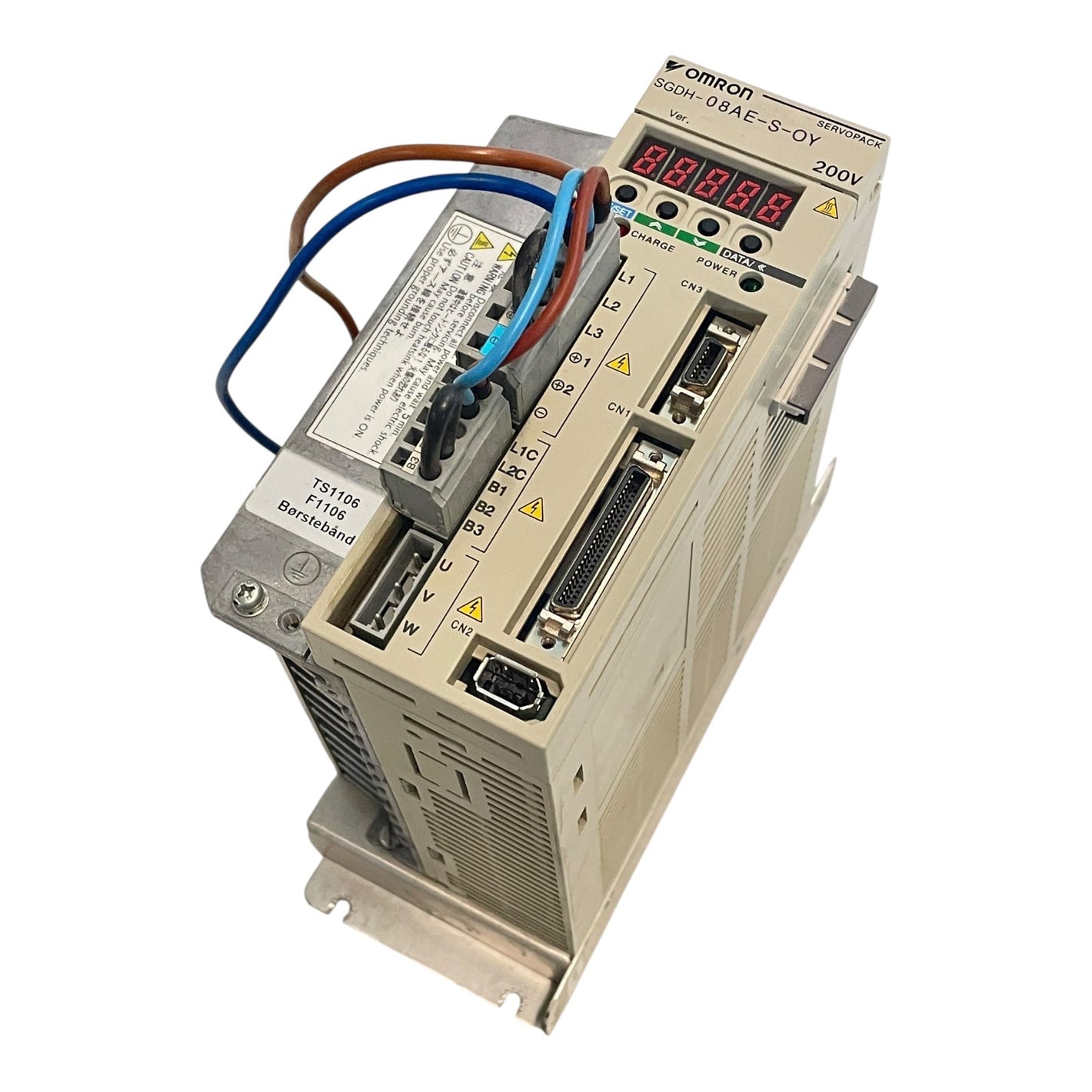 Omron Servopack Servoantrieb SGDH-08AE-S-OY für den industriellen Einsatz