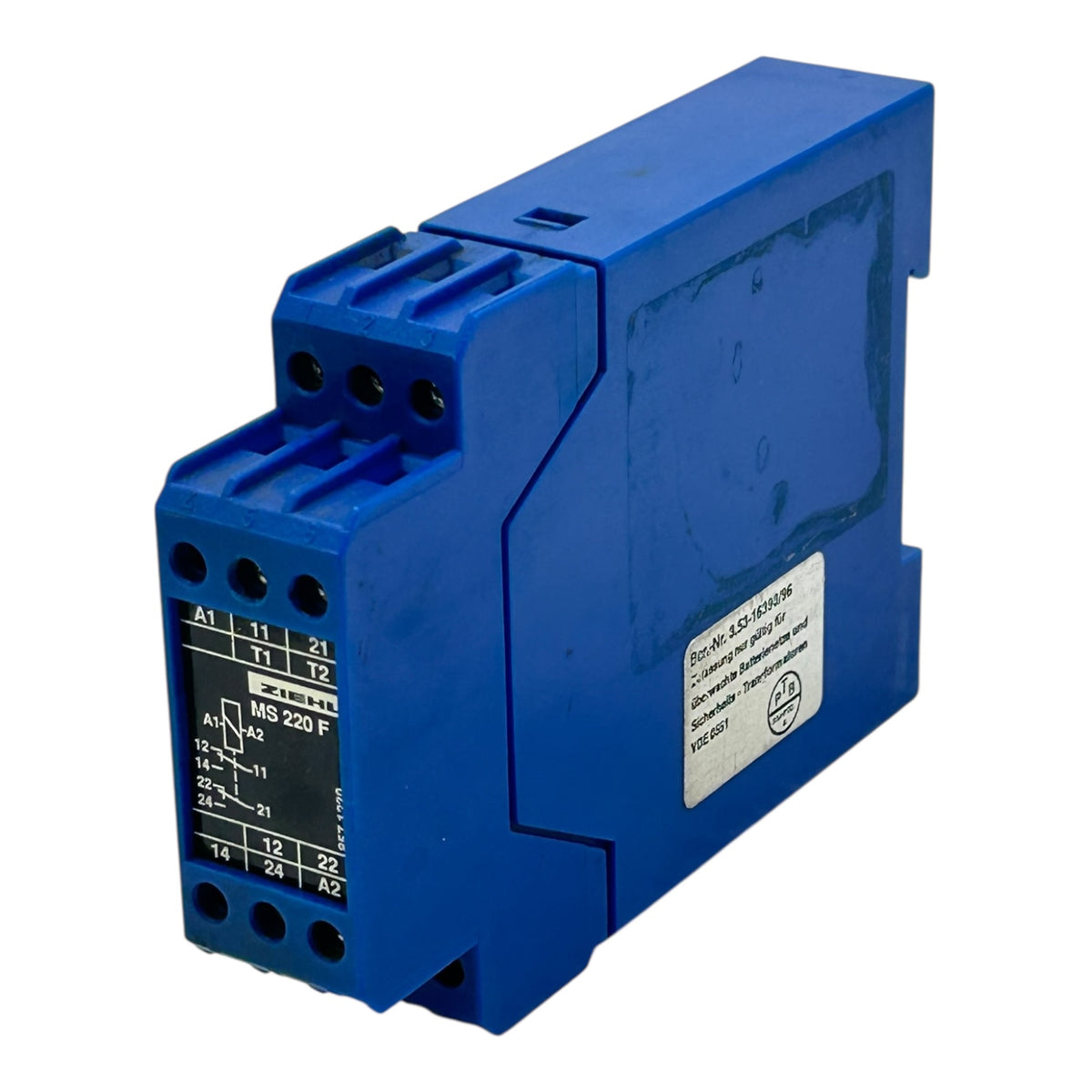 Ziehl MS220F Zeitrelais für industriellen Einsatz 24V AC/DC 50/60Hz Zi Ziehl MS220F Zeitrelais für industriellen Einsatz 24V AC/DC 50/60Hz Zi