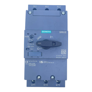 Siemens Motorschutzschalter 80-100 A 3RV2041-4MA15 Sirius Class 10