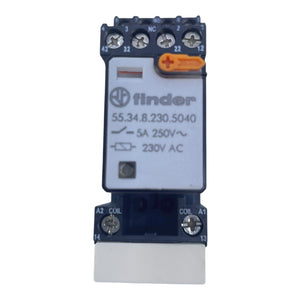 Finder Steckrelais mit Sockel 55.34.230.5040 Steckrelais mit Sockel Finder