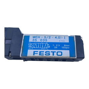 Festo Magnetventil Pneumatikventil MEH-5/2-4.0-I 35035 Pneumatikventil