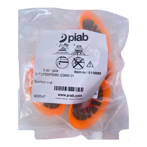 Piab Flachsauger Saugnapf Orange 0118985 VE:5stk Saugnapf Orange von Piab
