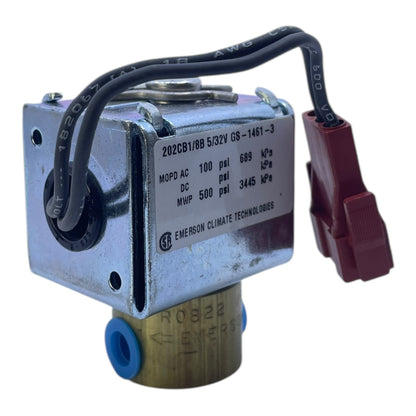 Emerson Magnetspule mit Anschlusskabel 202CB1/8B 5/32V+GS-1461-3 Industrie