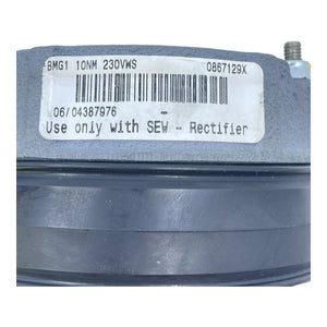 SEW Motor Bremse BMG1 10NM 230VWS Motor Bremse von SEW für die Industrie