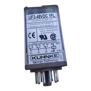 Kuhnke Steckrelais Universalrelais UF3-48VDC1FL VE:3stk Steckrelais von Kuhnke