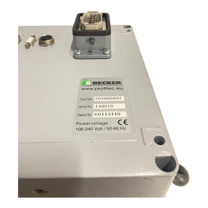 Becker profitec01 Mess- und Regelgerät P01000802 für die Industrie Geeignet