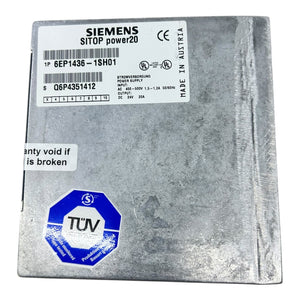 Siemens SITOP power20 Stromversorgung Netzteil 6EP1436-1SH01 für Industrie
