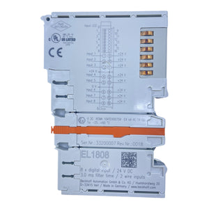 Beckhoff EtherCAT-Klemme 8-Kanal-Digital-Eingang EL1808 für die Industrie
