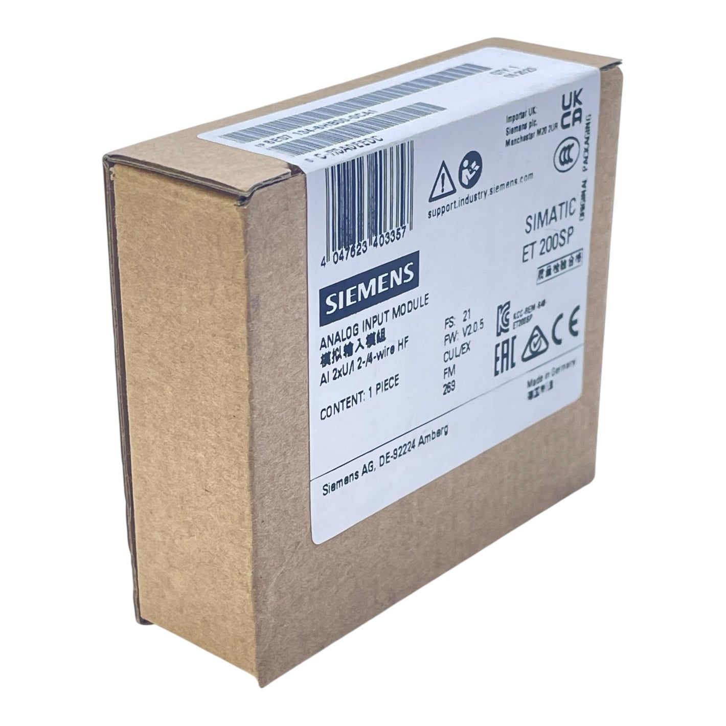 Siemens SPS Eingangs-Modul SIMATIC ET 200SP 6ES7134-6HB00-0CA1 Industrie Einsatz