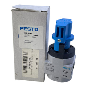 Festo HE-D-MINI on-off valve 170681 Festo HE-D-MINI on-off valve 170681 17