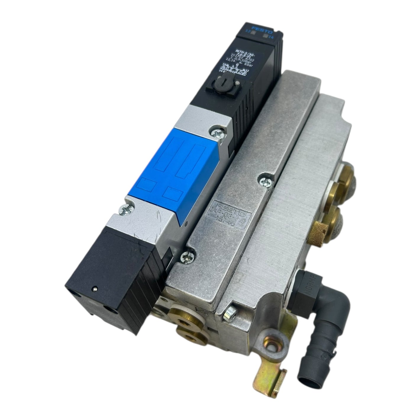 Festo Magnetventil Ventilblock MTH-5/3G-7.0-S-VI 151702 für die Industrie