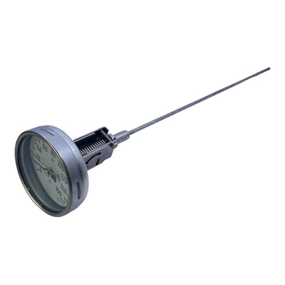 VDO Bimetall Thermometer 0–160°C DIN Kl.1 Einsteckfühler Edelstahl Industrie
