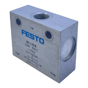 Festo UND-Glied Pneumatikventil ZK-1/8B 66880 Pneumatikventil von Festo