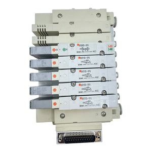 SMC Ventilblock Pneumatikventil Einheit SV2100-5FU / SV2A00-5FU SS5V2-MKL530