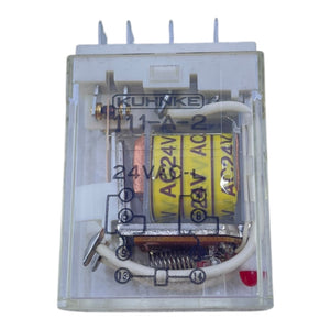 Kuhnke Steckrelais 24V 111A2-24V AC-L VE:10stk Steckrelais von Kuhnke Industrie