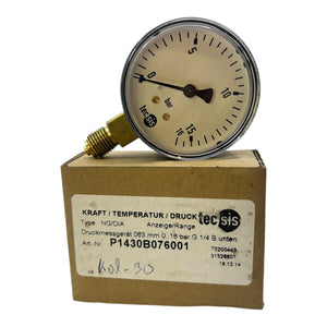 Tecsis Manometer 0-16bar G1/4 P1430B076001 Manometer von Tecsis für Industrie