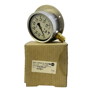 Tecsis Manometer 0-1,6bar 1778.070.017 Manometer geeignet für die Industrie