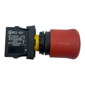 Moeller Not-Aus-Taster M22-K01 Druckschalter 230V/400V 6A Rot Pilztaster