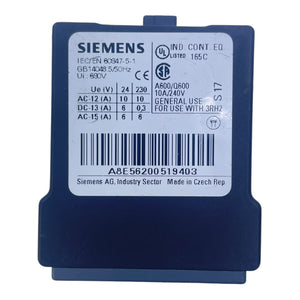 Siemens Hilfsschalterblock A8E56200519403 für 3RH2 Schütze
