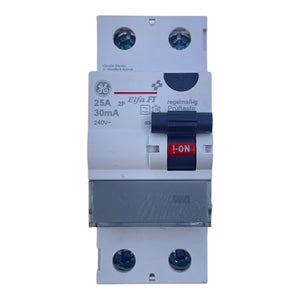 GE General Electric FI-Schutzschalter 25A 30mA 2-polig Elfa FI 240V