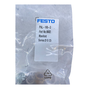 Festo Anschlussleiste PAL-1/8-3 8602 Anschlussleiste für die Industrie