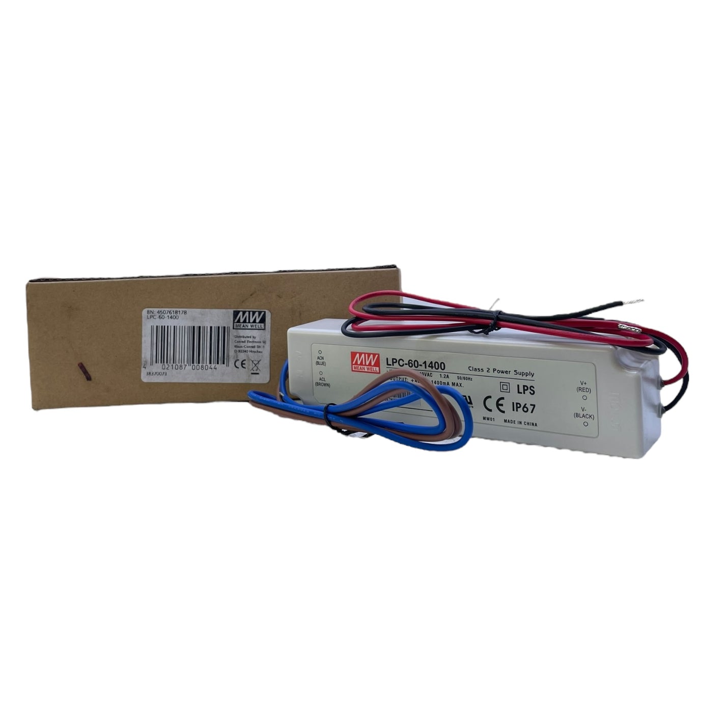 Meanwell Netzteil 100-240V 1,2A LPC-60-1400 für die Industrielle Nutzung