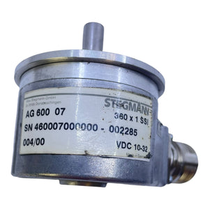 Stegmann Absolutwertgeber AG60007 SSI 360x1 VDC10–32 für die Industrie geeignet