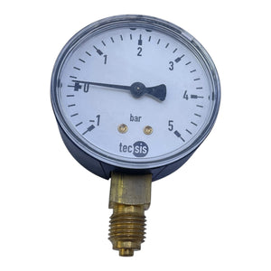 Tecsis Manometer Druckmessgerät -1-5bar | Manometer für die Industrie Geeignet