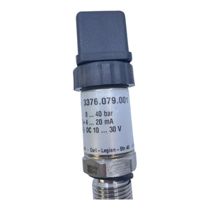 Tecsis Drucktransmitter Drucksensor 3376.079.001 Drucktransmitter von Tecsis