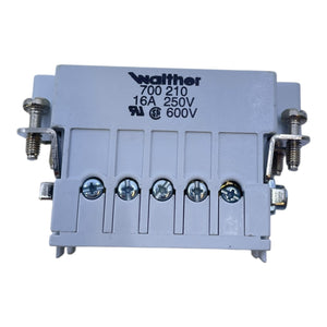 Walther Stifteinsatz Kontakteinsatz 16A 250V 700210  für die Industrie