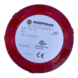 Werma Signalturm 24V AC/DC 4-farbig LED-Modul 644 xxx 75 RD YE BU GN