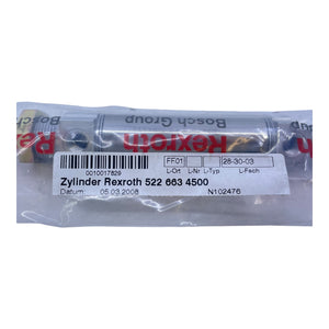 Rexroth Minizylinder Pneumatikzylinder 5226634500 Minizylinder von Rexroth