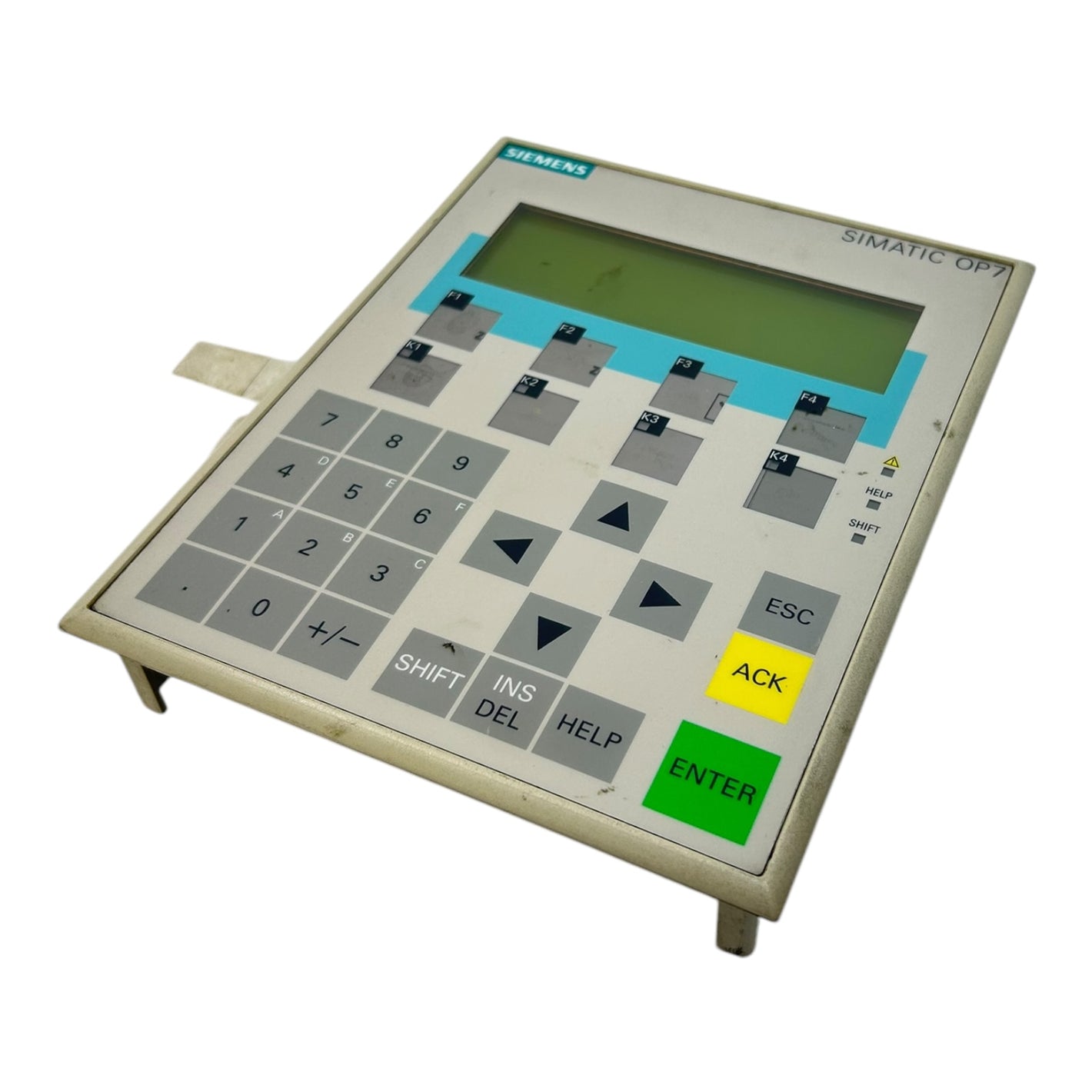 Siemens 6AV3607-1JC20-0AX1 Operator Panel Simatic OP7 for industrial use 