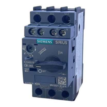 Siemens 3RV2021-4CA15 Leistungsschalter Baugröße S0 für den Motorschutz industr.