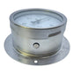M. Jünemann Manometer 0-40 bar Edelstahl 1.4571 Kl. 1.0 Einbau hinten Industrie