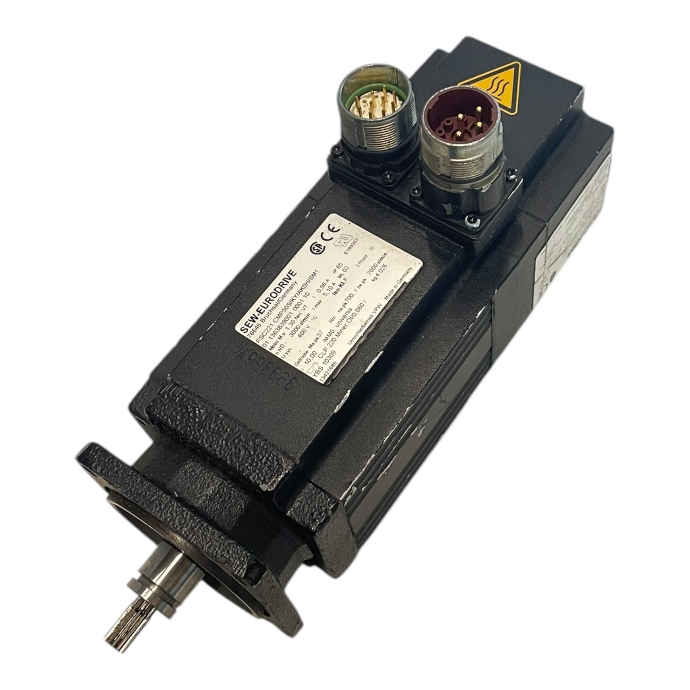 SEW-Eurodrive Servomotor 1,3Nm CMP50S/KY/AK0H/SM1 PSC221 für Industrie Einsatz