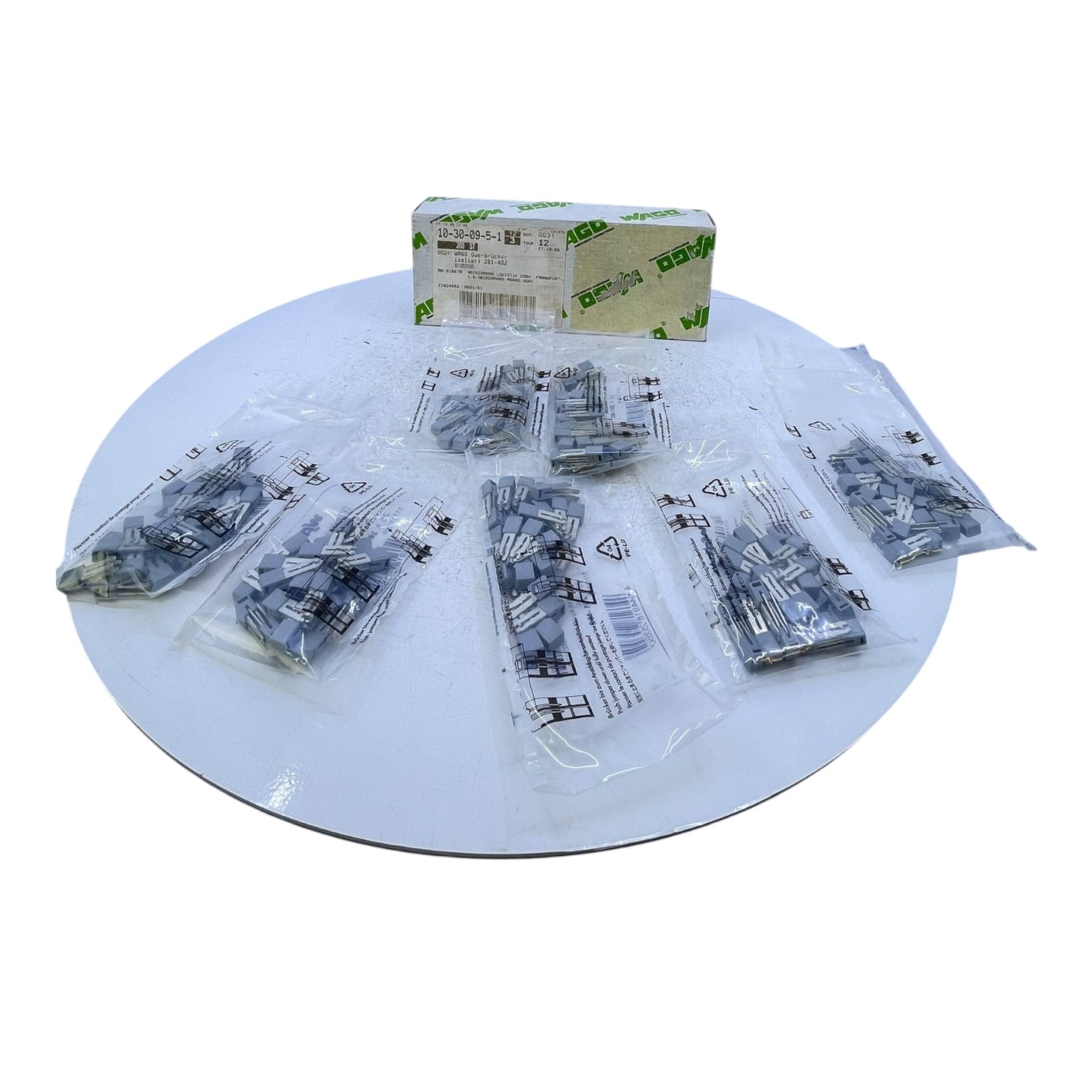 Wago Trennklemme 281-402 2-Leiter 2,5mm² 400V 24A VE:175 Stück