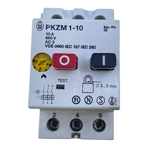 Moeller Motorschutzschalter Schutzschalter PKZM 1-10 Motorschutzschalter