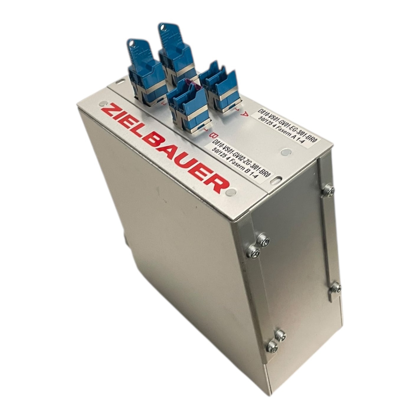 Zielbauer LWL Spleißbox D810 Verteiler 8x E-2000 Diamond 50/125 Multimode D810