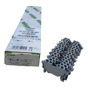 Wago 281-601 2-Leiter-Durchgangsklemme 800V 32A VE: 16stk Wago 281-601 800V 32A