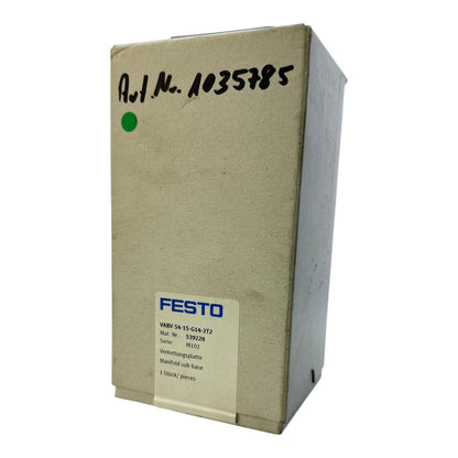 Festo VABV-S4-1S-G14-2T2 Verkettungsplatte 539220 Festo VABV-S4-1S-G14-2T2 Verke