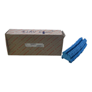 Weidmüller Reihenklemme WDU6BL 6mm² blau 550V VE:28 Stück