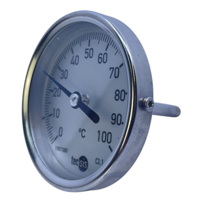Tecsis 0–100°C Thermometer Bimetall Edelstahl 1105173351 Industrie