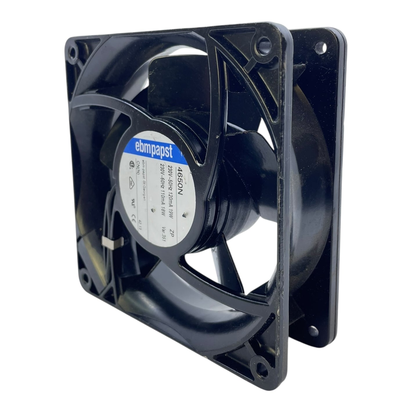 ebmpapst Lüfter 4650N 230V AC Axiallüfter 120mm 19W Industrie Ventilator