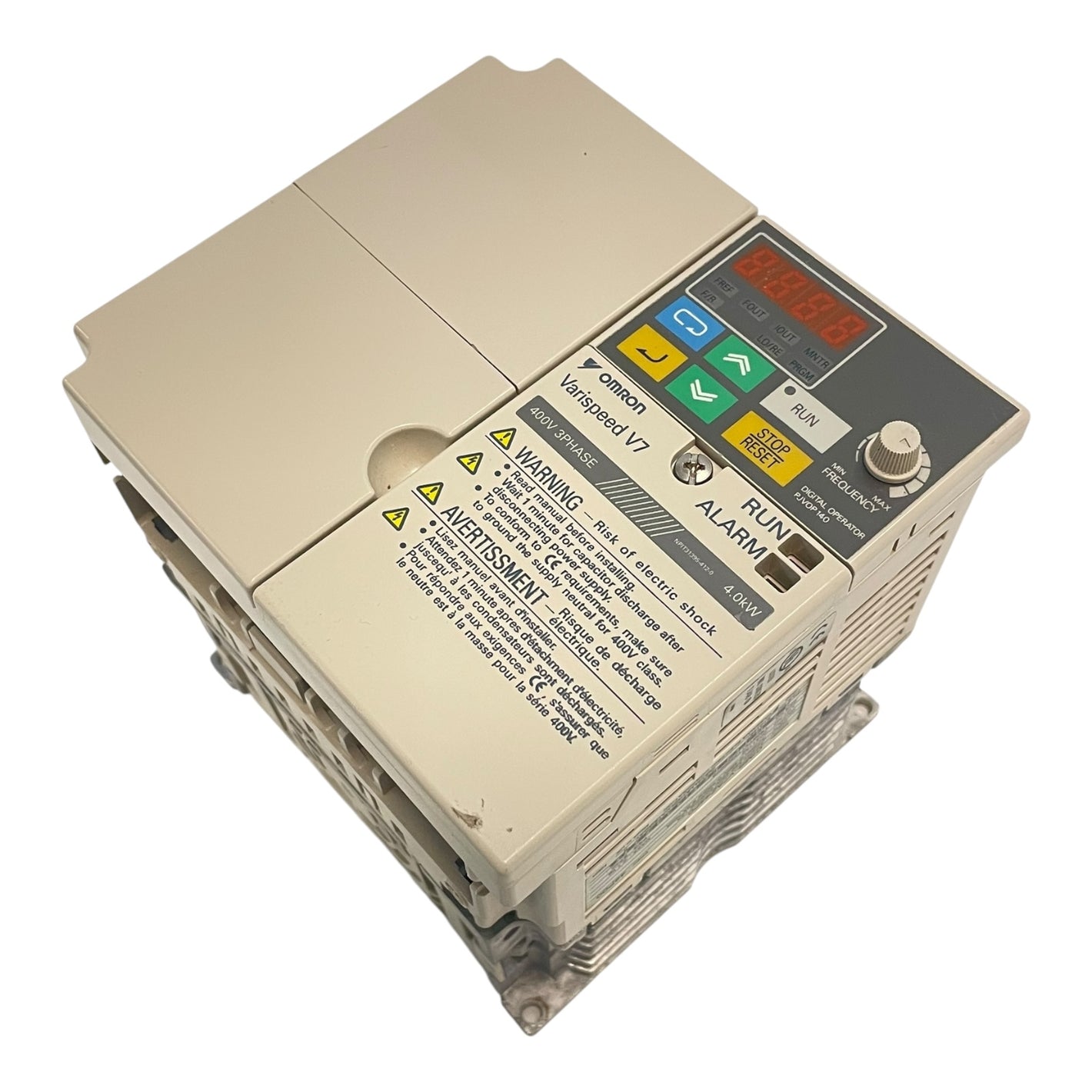 Omron Frequenzumrichter 7kVA 380V Varispeed V7 CIMR-V7AZ44P0 Industrie Einsatz